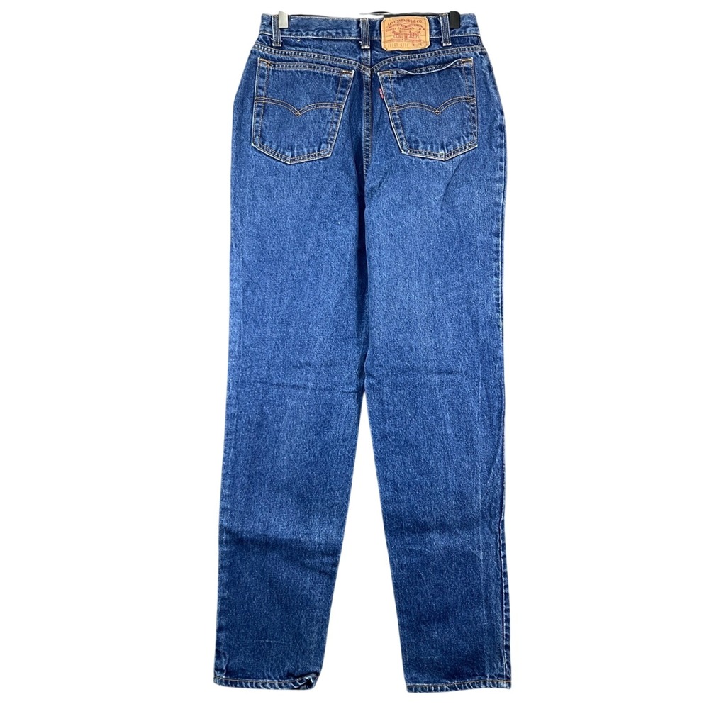 Levi 505 Jeans Womens 14 Blue Excellent Vintage High Waisted Straight Leg USA